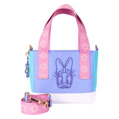 daisy duck 85th anniversary mini tote crossbody bag