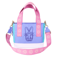daisy duck 85th anniversary mini tote crossbody bag