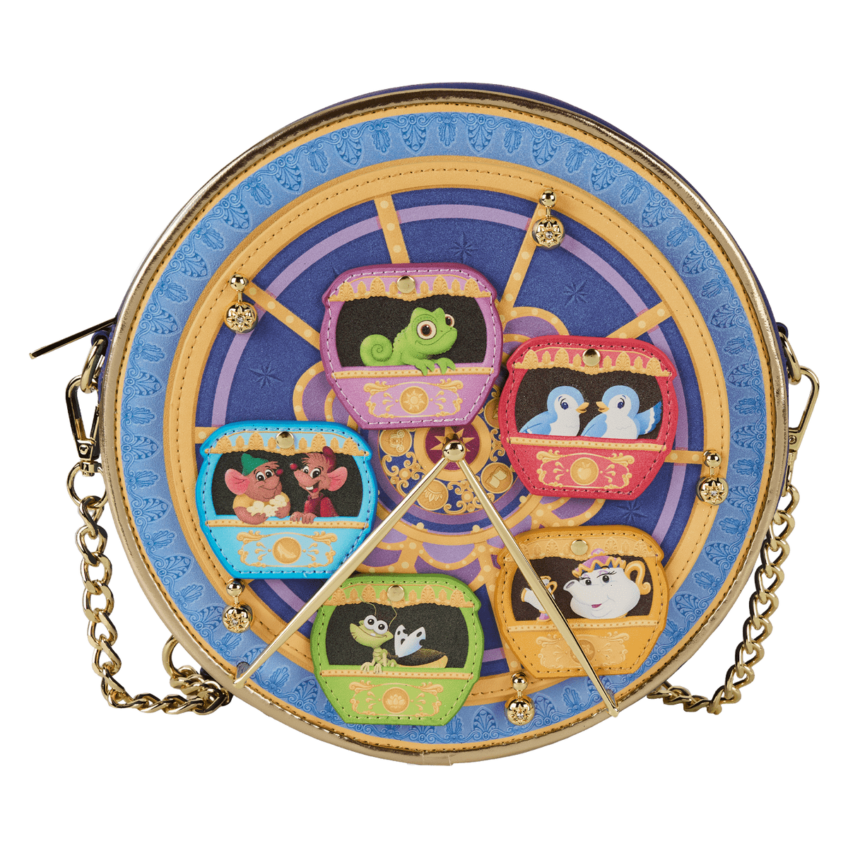 disney princess carousel crossbody bag