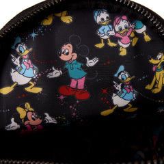 mickey mouse classic corduroy convertible mini backpack & crossbody bag