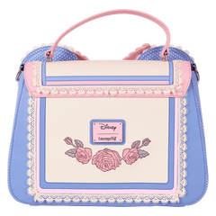 minnie mouse floral and lace crossbody bag