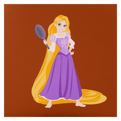 tangled rapunzel the snuggly duckling crossbody bag