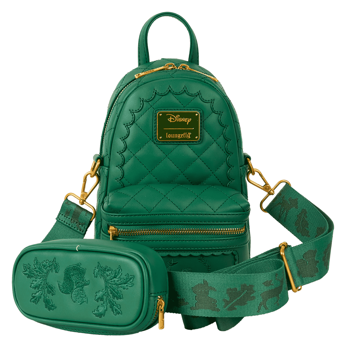 bambi quilted texture convertible sling crossbody bag with coin bag