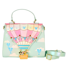 mickey & friends hot air balloon crossbody bag