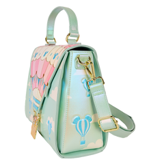 mickey & friends hot air balloon crossbody bag