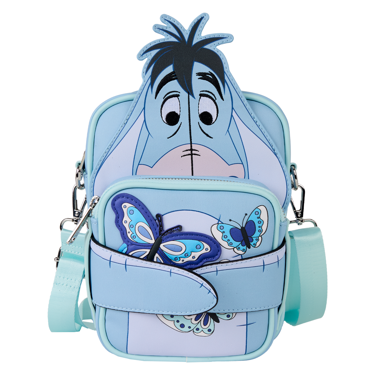 winnie the pooh floral eeyore crossbuddies® cosplay crossbody bag with coin bag