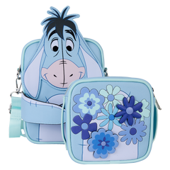 winnie the pooh floral eeyore crossbuddies® cosplay crossbody bag with coin bag