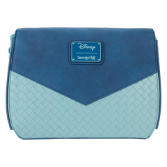 stitch embroidered floral crossbody bag