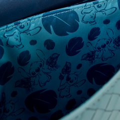 stitch embroidered floral crossbody bag