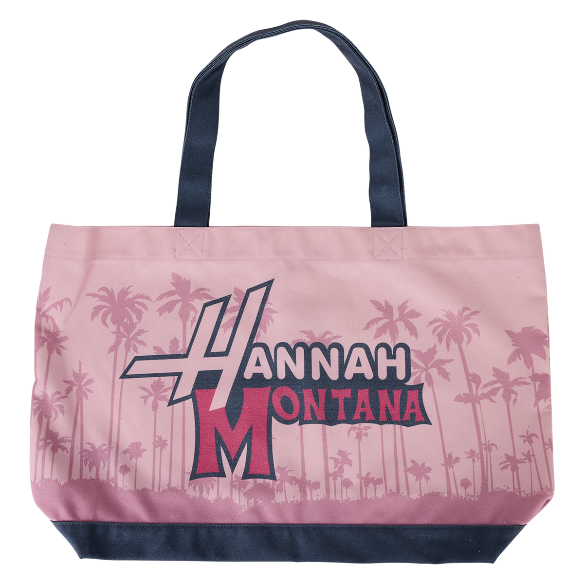 hannah montana guitar canvas tote bag