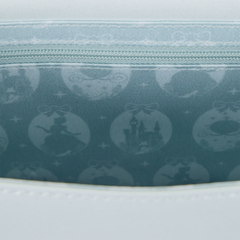 cinderella shimmer crossbody bag
