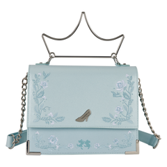 cinderella shimmer crossbody bag