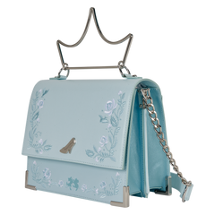 cinderella shimmer crossbody bag