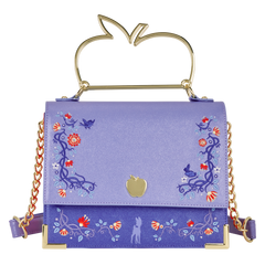 snow white shimmer crossbody bag