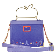snow white shimmer crossbody bag