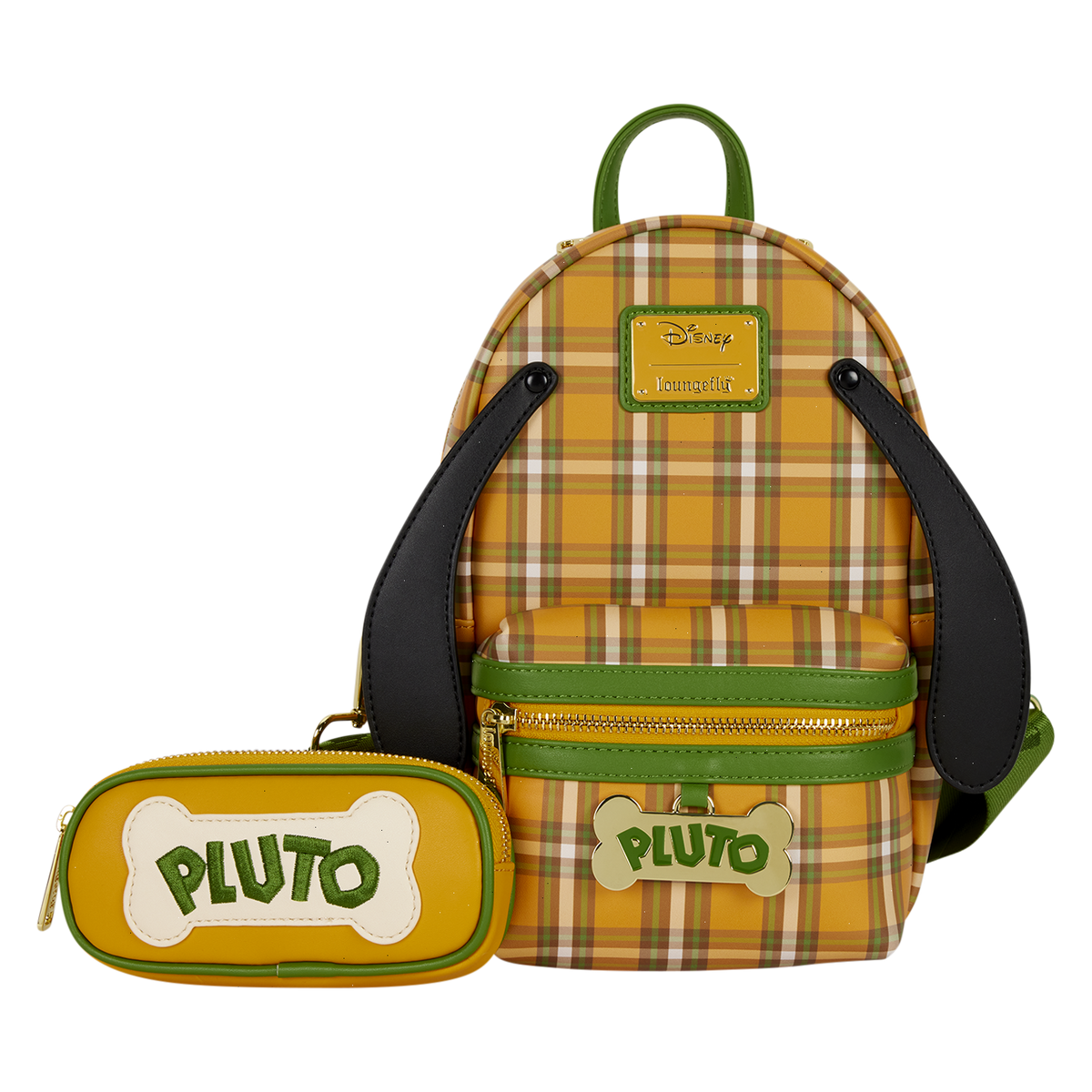 pluto 95th anniversary plaid sling crossbody bag with coin bag