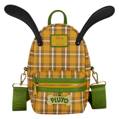 pluto 95th anniversary plaid sling crossbody bag with coin bag