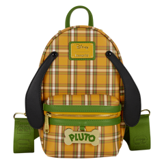 pluto 95th anniversary plaid sling crossbody bag with coin bag
