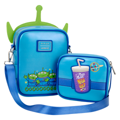 toy story 30th anniversary aliens crossbuddies® cosplay crossbody bag with coin bag
