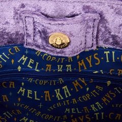hocus pocus velvet crossbody bag
