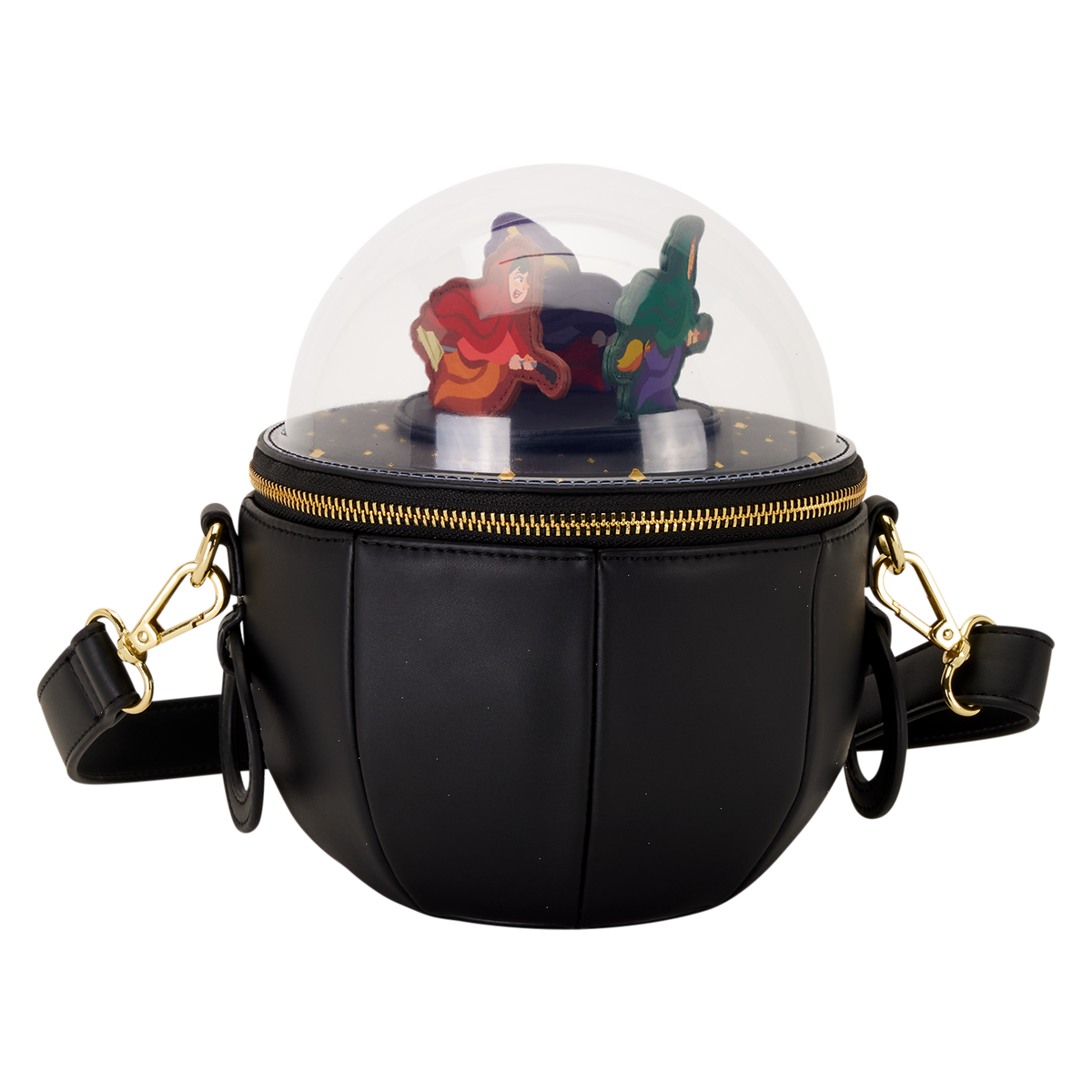 hocus pocus sanderson sisters flying dome figural crossbody bag