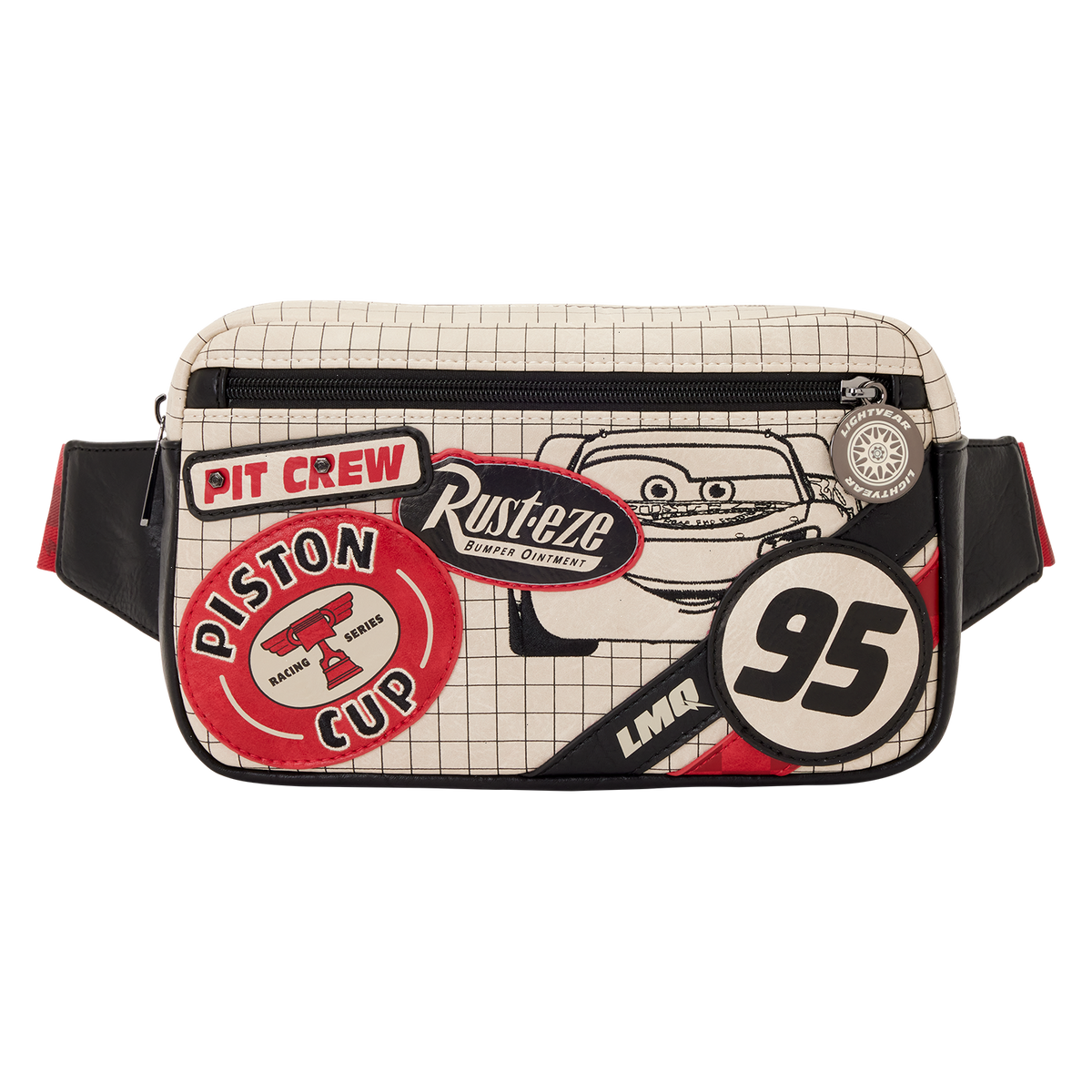 cars lightning mcqueen sling crossbody bag