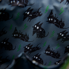 frankenweenie sparky & persephone glow crossbody bag