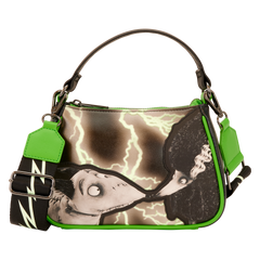 frankenweenie sparky & persephone glow crossbody bag