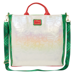 lilo & stitch holiday tote pin trader crossbody bag