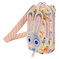 zootopia 2 judy hopps cotton candy cosplay cell phone crossbody bag with coin bag