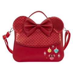 minnie mouse exclusive holiday ornaments crossbody bag