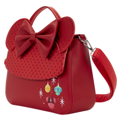 minnie mouse exclusive holiday ornaments crossbody bag