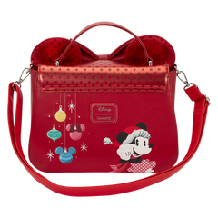 minnie mouse exclusive holiday ornaments crossbody bag