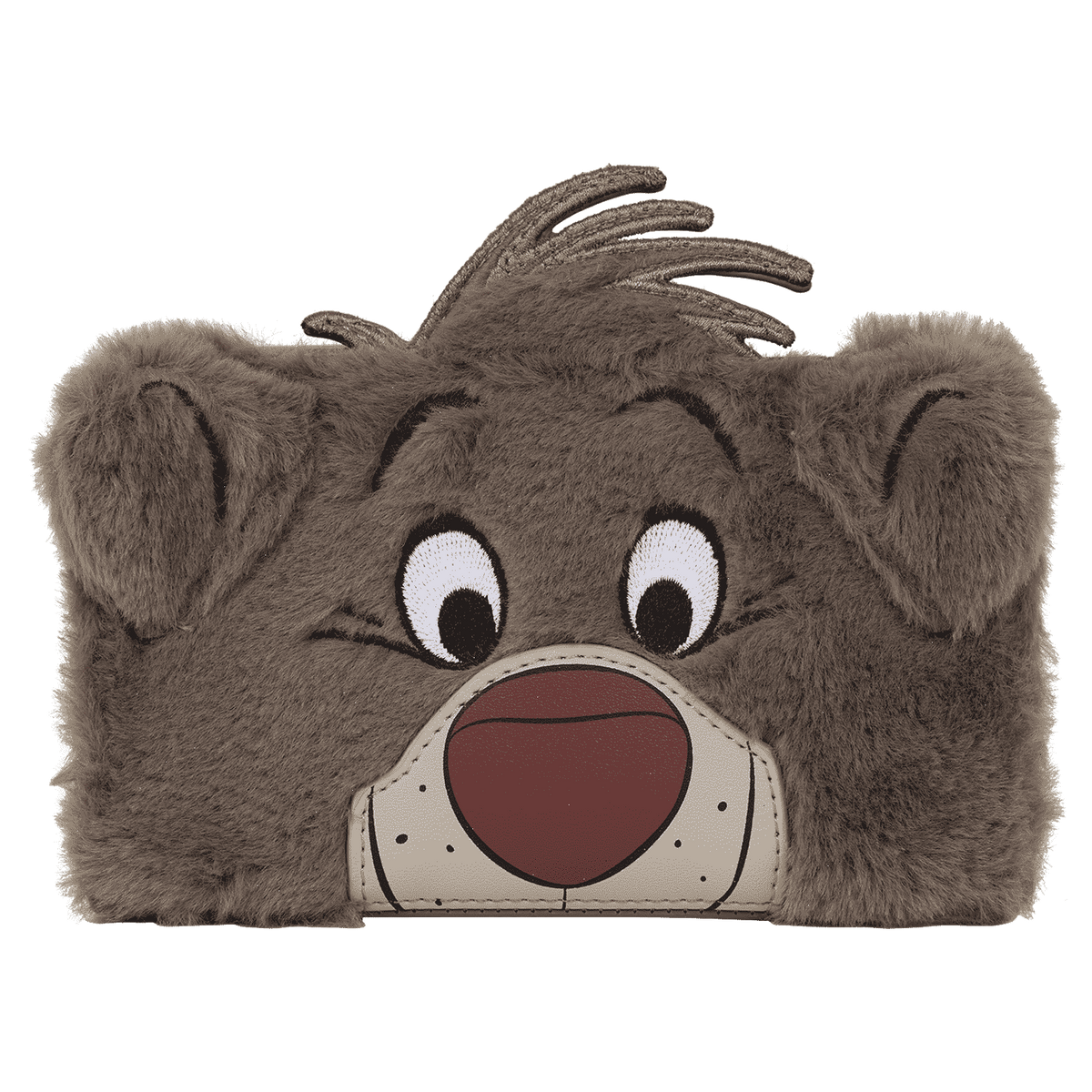 the jungle book exclusive baloo plush cosplay flap wallet