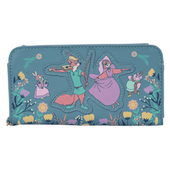 robin hood exclusive sherwood forest floral wristlet wallet