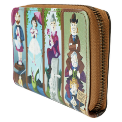 haunted mansion stretching room portraits glow zip around wallet