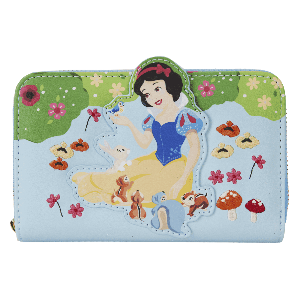 snow white and the seven dwarfs exclusive forest friends zip around wallet