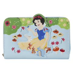 snow white and the seven dwarfs exclusive forest friends zip around wallet