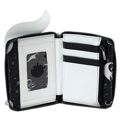 the nightmare before christmas exclusive zero sequin cosplay glow zip around wallet