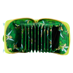 peter pan tinker bell exclusive clover accordion wallet