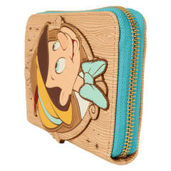 pinocchio cameo zip around wallet