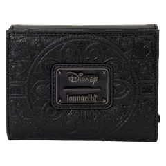 disney villains stained glass trifold wallet