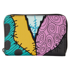 the nightmare before christmas sally cosplay zip around wallet