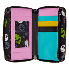 the nightmare before christmas sally cosplay zip around wallet