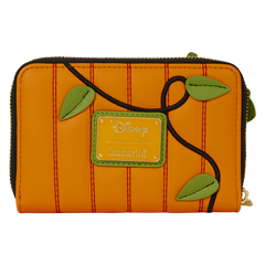 donald & daisy jack-o'-lantern exclusive glow zip around wallet