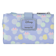 minnie mouse exclusive iridescent all-over print sequin ear flap wallet