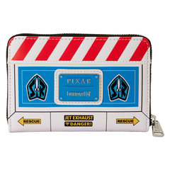 toy story 30th anniversary buzz lightyear glow zip around wallet