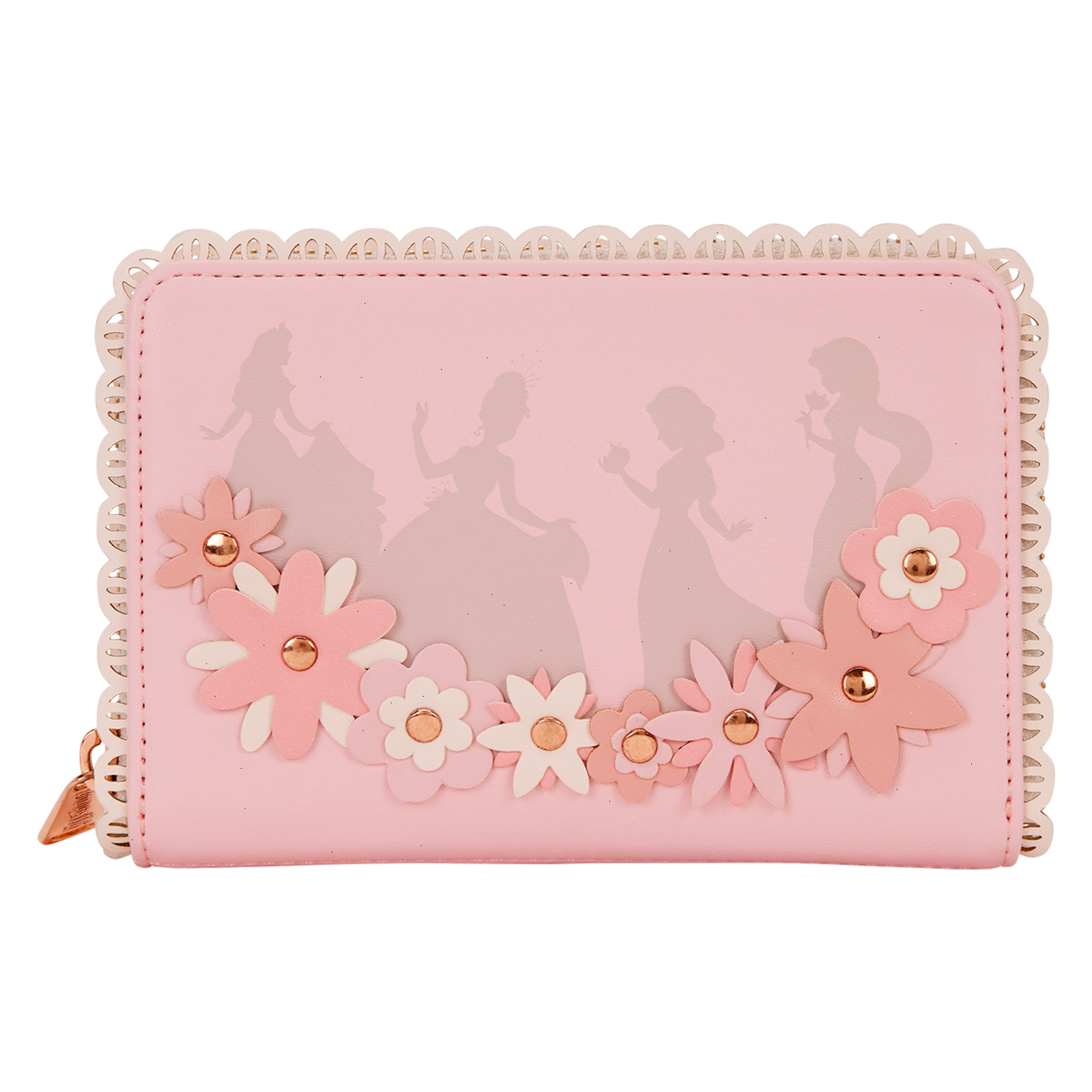 disney princess floral lace wallet