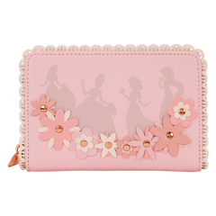 disney princess floral lace wallet