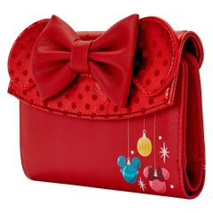 minnie mouse exclusive holiday ornaments wallet